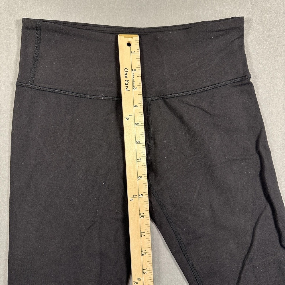 Lululemon Leggings Womens 4 Black High Rise Capri Yoga Athletic Stretch Gym - Picture 7 of 9